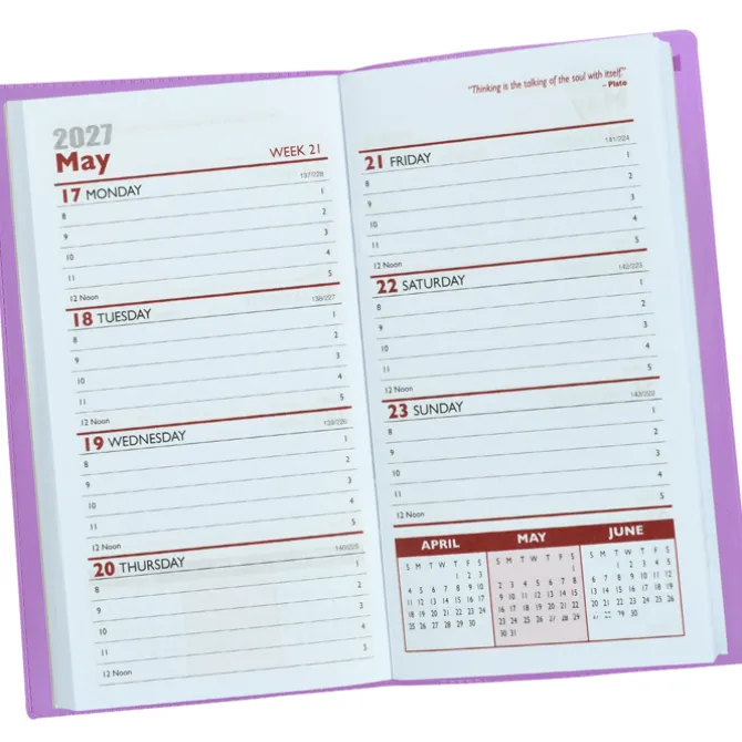 Pocket Planner - Weekly - Translucent