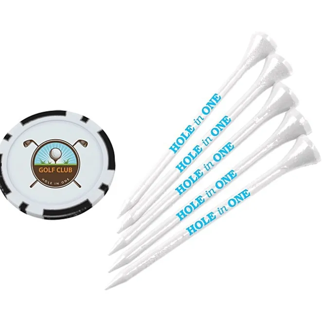 Poker Chip Tee Pack - 3 1/4 inches
