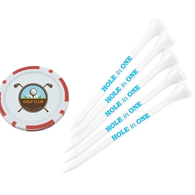Poker Chip Tee Pack - 3 1/4 inches