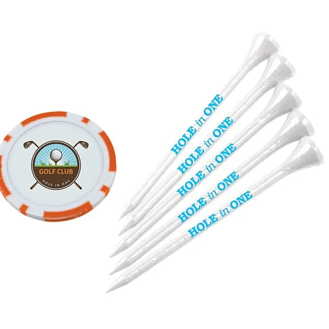 Poker Chip Tee Pack - 3 1/4 inches