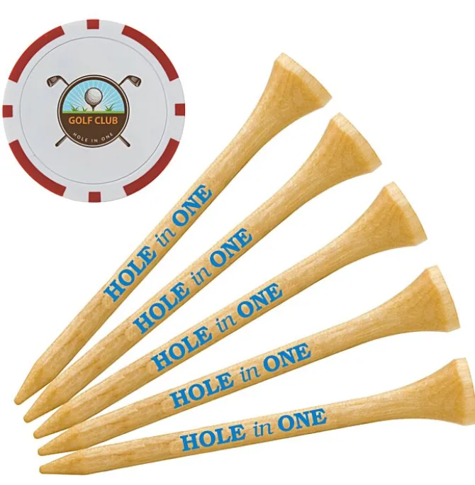 Poker Chip Tee Pack - 3 1/4 inches