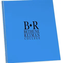 Poly Cover Notebook - 10 7/8 x 8 3/16 - Narrow Rule - Opaque