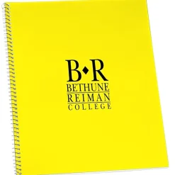 Poly Cover Notebook - 10 7/8 x 8 3/16 - Narrow Rule - Opaque