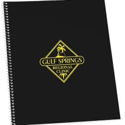 Poly Cover Notebook - 10 7/8 x 8 3/16 - Wide Rule - Opaque