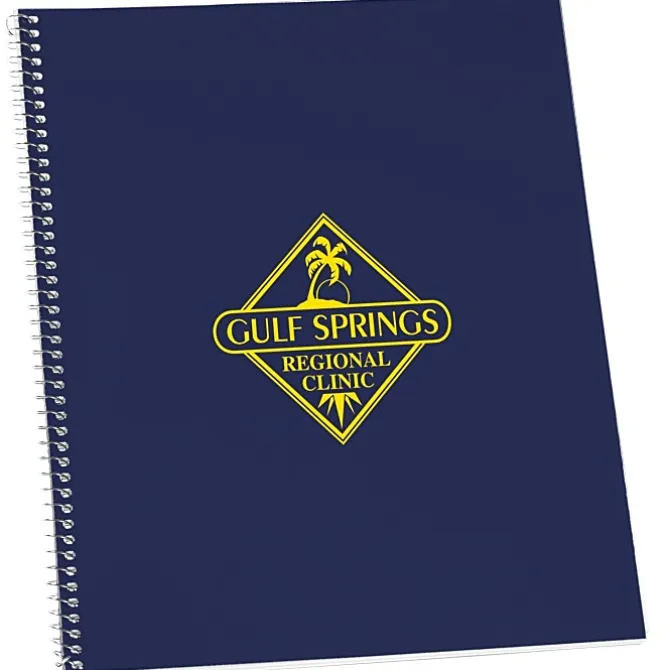 Poly Cover Notebook - 10 7/8 x 8 3/16 - Wide Rule - Opaque