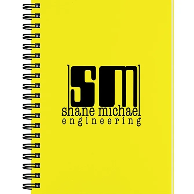 Polypro Journal - 10 inches x 7 inches - 100 sheet - Translucent