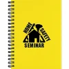 Polypro Journal - 10 inches x 7 inches - 50 sheet - Translucent