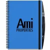 Polypro Journal with Pen - 10 inches x 7 inches - 50 sheet - Solid
