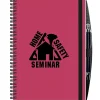 Polypro Journal with Pen - 10 inches x 7 inches - 50 sheet - Translucent