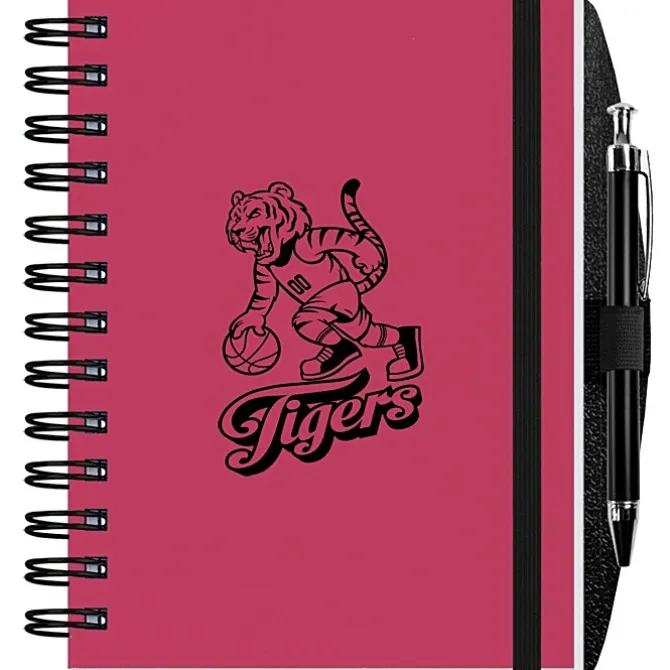 Polypro Journal with Pen - 7 inches x 5 inches - 100 sheet - Translucent
