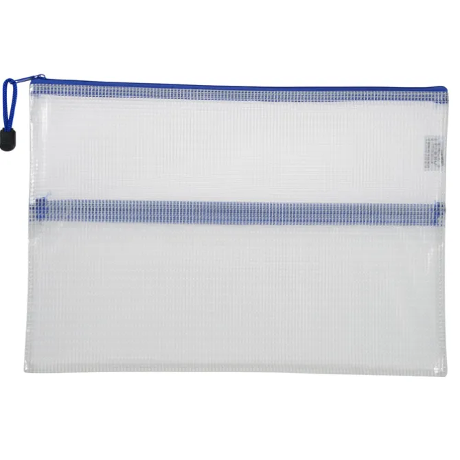 PolyWeave Dual Zipper Document Holder