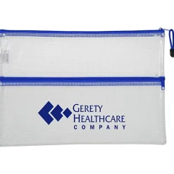 PolyWeave Dual Zipper Document Holder