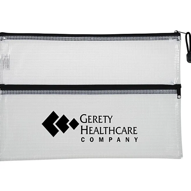 PolyWeave Dual Zipper Document Holder