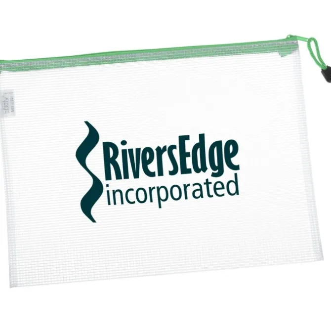 PolyWeave Zippered Pouch - 9 1/4 inches x 13 1/4 inches