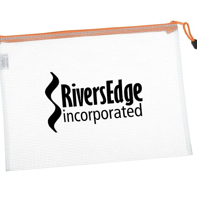 PolyWeave Zippered Pouch - 9 1/4 inches x 13 1/4 inches