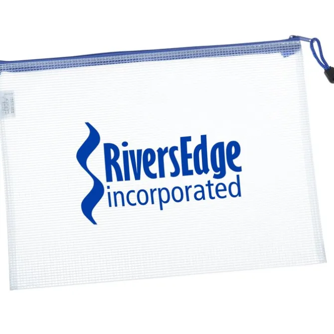 PolyWeave Zippered Pouch - 9 1/4 inches x 13 1/4 inches
