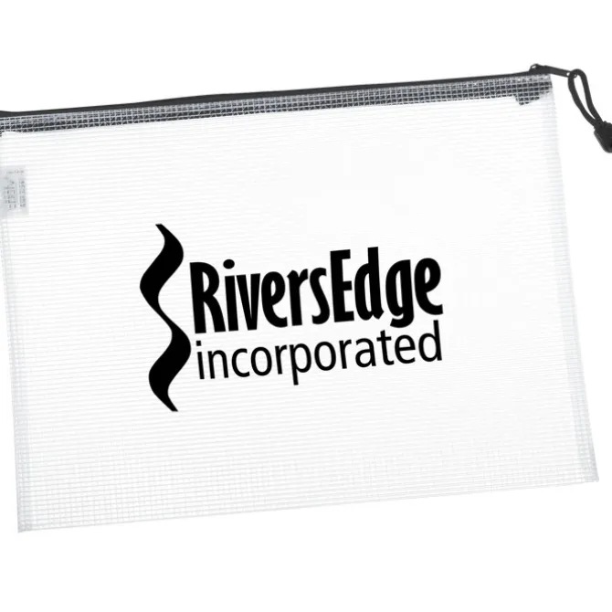 PolyWeave Zippered Pouch - 9 1/4 inches x 13 1/4 inches