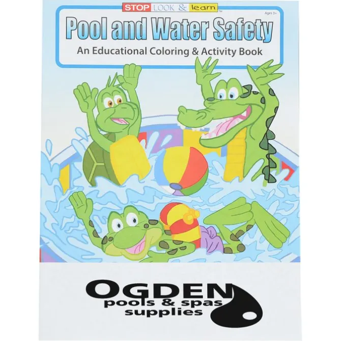 Pool & Water Safety Coloring Book