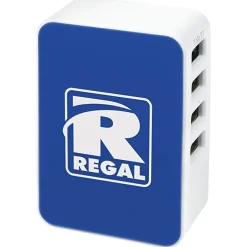 4 Port USB Folding Wall Charger