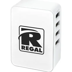 4 Port USB Folding Wall Charger