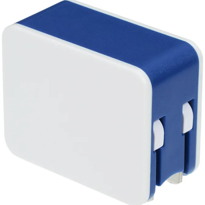 2 Port USB Folding Wall Charger - 24 hr
