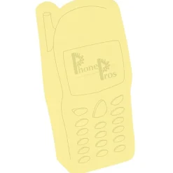Post-it® Custom Notes - Cell Phone - 25 Sheet - Stock Design