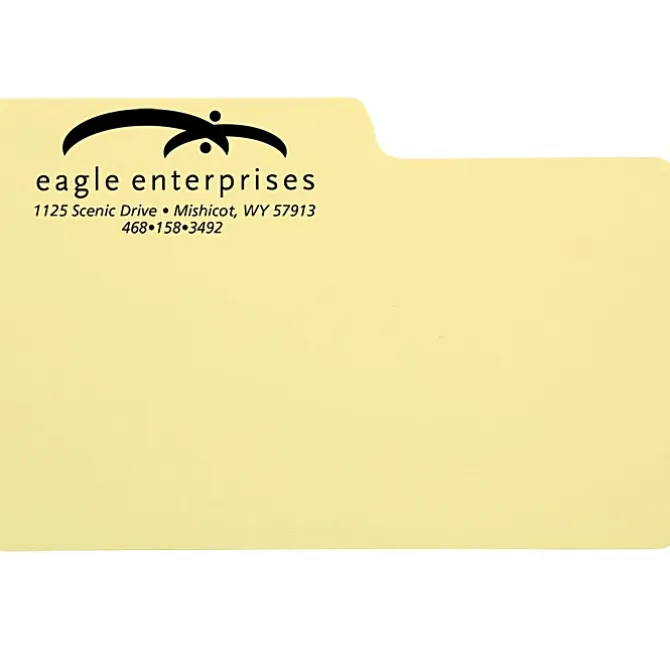 Post-it® Custom Notes - File Folder - 50 Sheet
