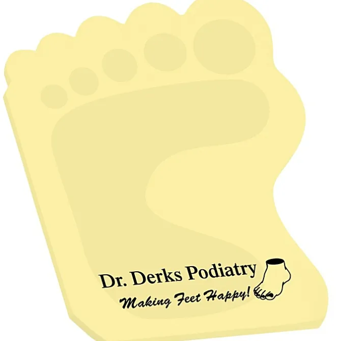 Post-it® Custom Notes - Foot - 25 Sheet - Stock Design