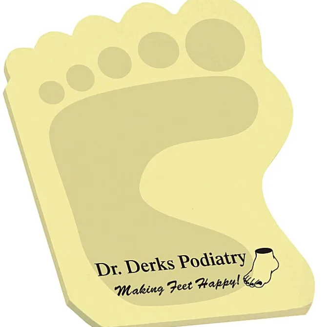 Post-it® Custom Notes - Foot - 25 Sheet - Stock Design