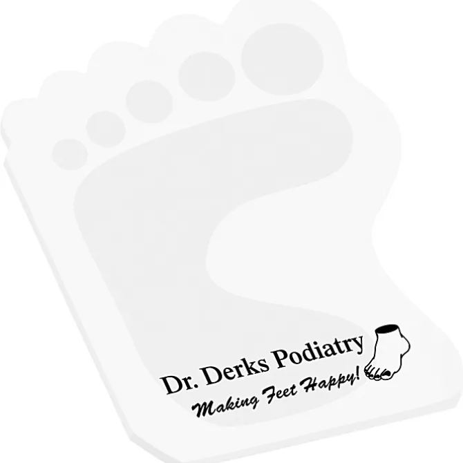 Post-it® Custom Notes - Foot - 50 Sheet - Stock Design