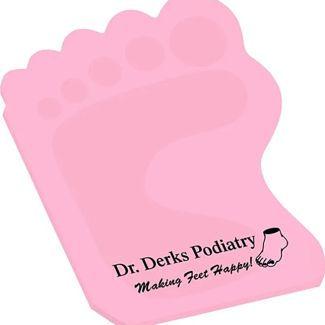 Post-it® Custom Notes - Foot - 50 Sheet - Stock Design