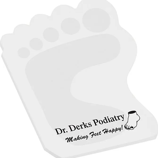 Post-it® Custom Notes - Foot - 50 Sheet - Stock Design