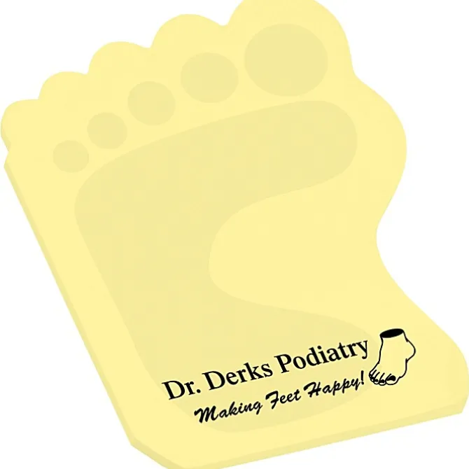 Post-it® Custom Notes - Foot - 50 Sheet - Stock Design