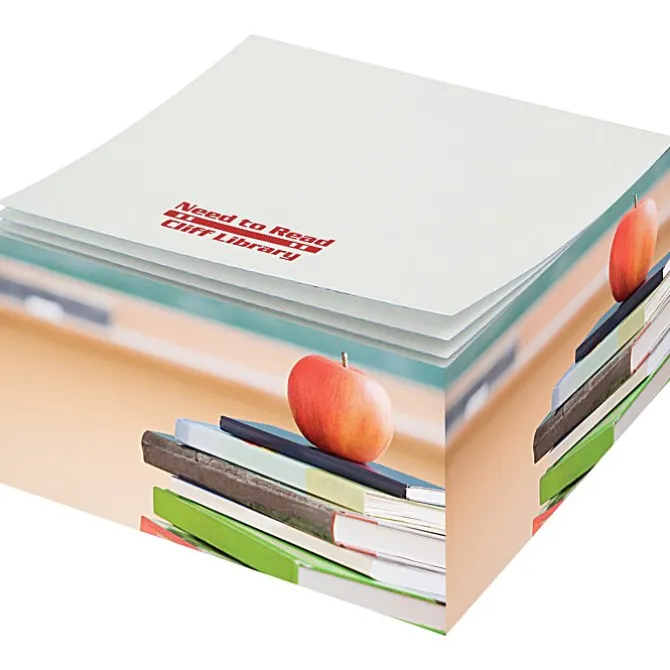 Post-it® Notes Cubes - 2-3/4 inches x 2-3/4 inches x 1-3/8 inches - Education