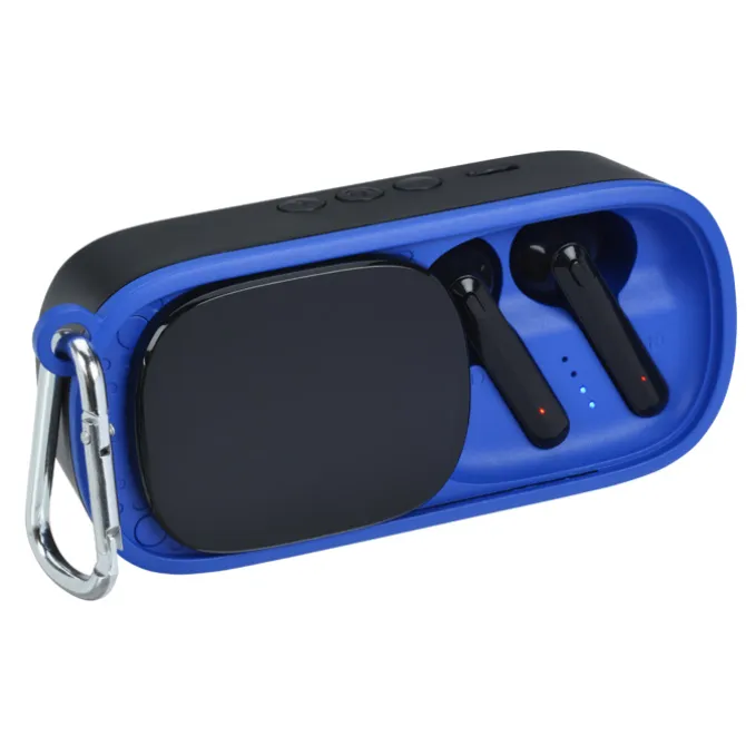 Power Slide True Wireless Earbuds and Speaker