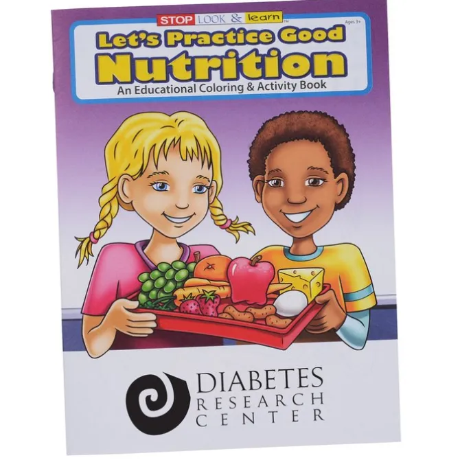 Practice Good Nutrition Coloring Book