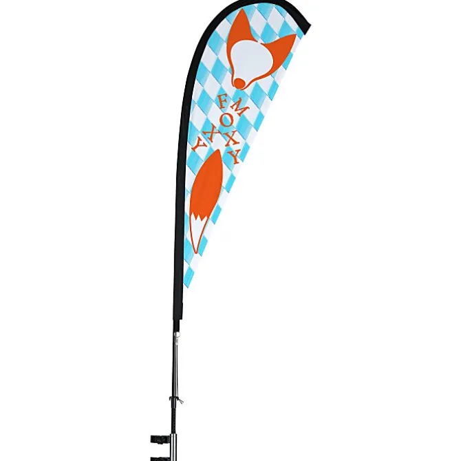 Premium 10' Event Tent - Sail Sign Banner - One Sided