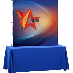 Premium Splash Tabletop Display - 5 feet - Front Graphic