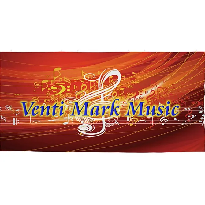 Premium 10' x 15' Event Tent - Tent Wall - One Sided - Full Color