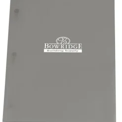 3 Prong Twin Pocket Presentation Folder - Translucent