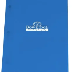3 Prong Twin Pocket Presentation Folder - Translucent