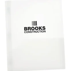 3 Prong Twin Pocket Presentation Folder - Opaque