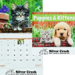 Puppies & Kittens Calendar - Spiral