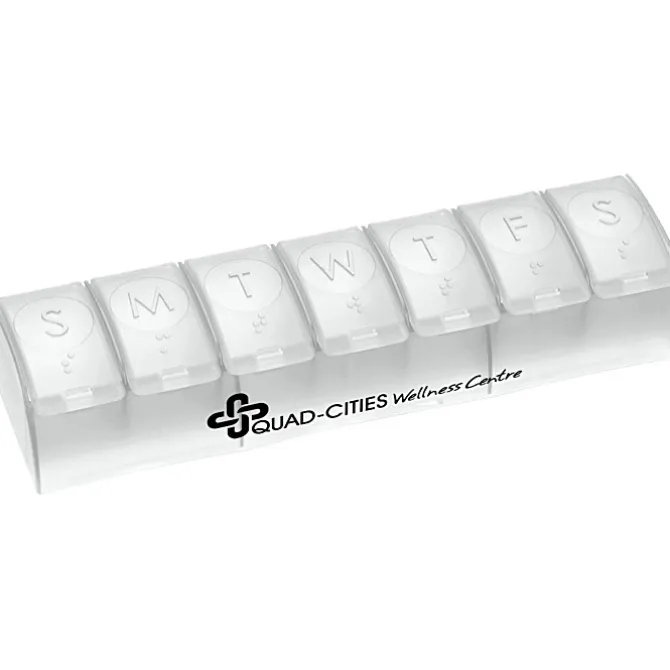 Quick Care Weekly Med Minder - Translucent