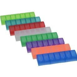 Quick Care Weekly Med Minder - Translucent
