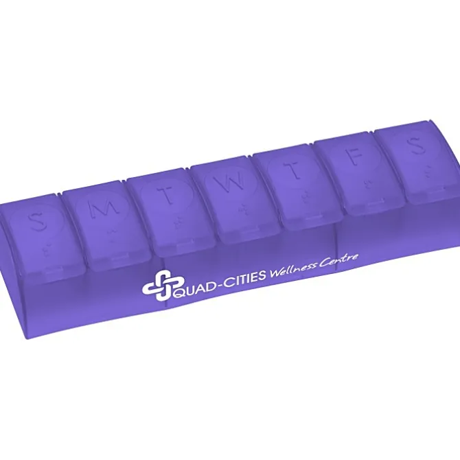 Quick Care Weekly Med Minder - Translucent