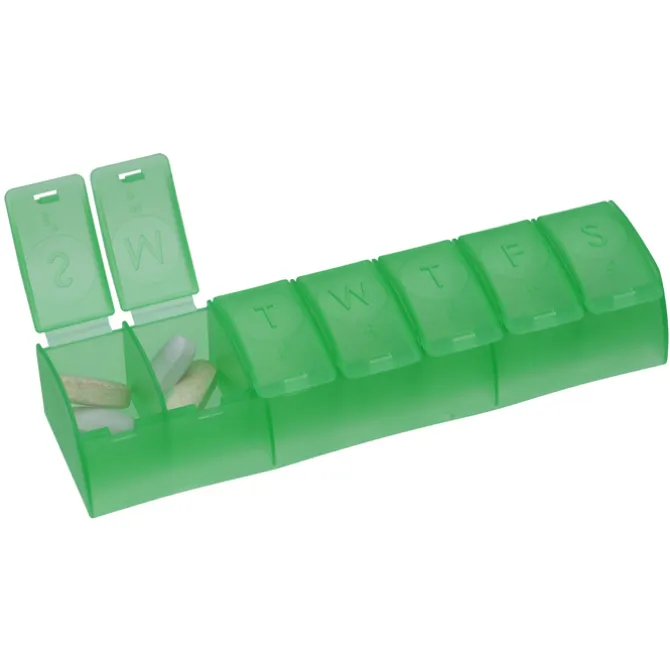 Quick Care Weekly Med Minder - Translucent