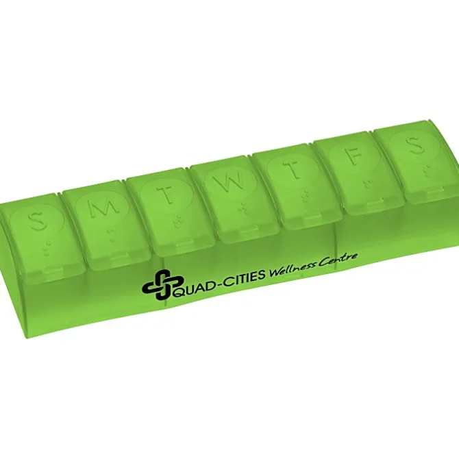 Quick Care Weekly Med Minder - Translucent