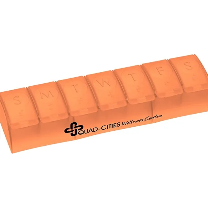 Quick Care Weekly Med Minder - Translucent