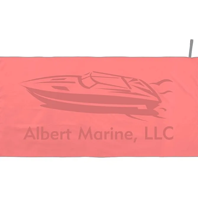 Quick Dry Suede Beach Towel with Carry Strap